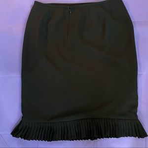 Jones Studio Women Black Casual Skirt Size 14